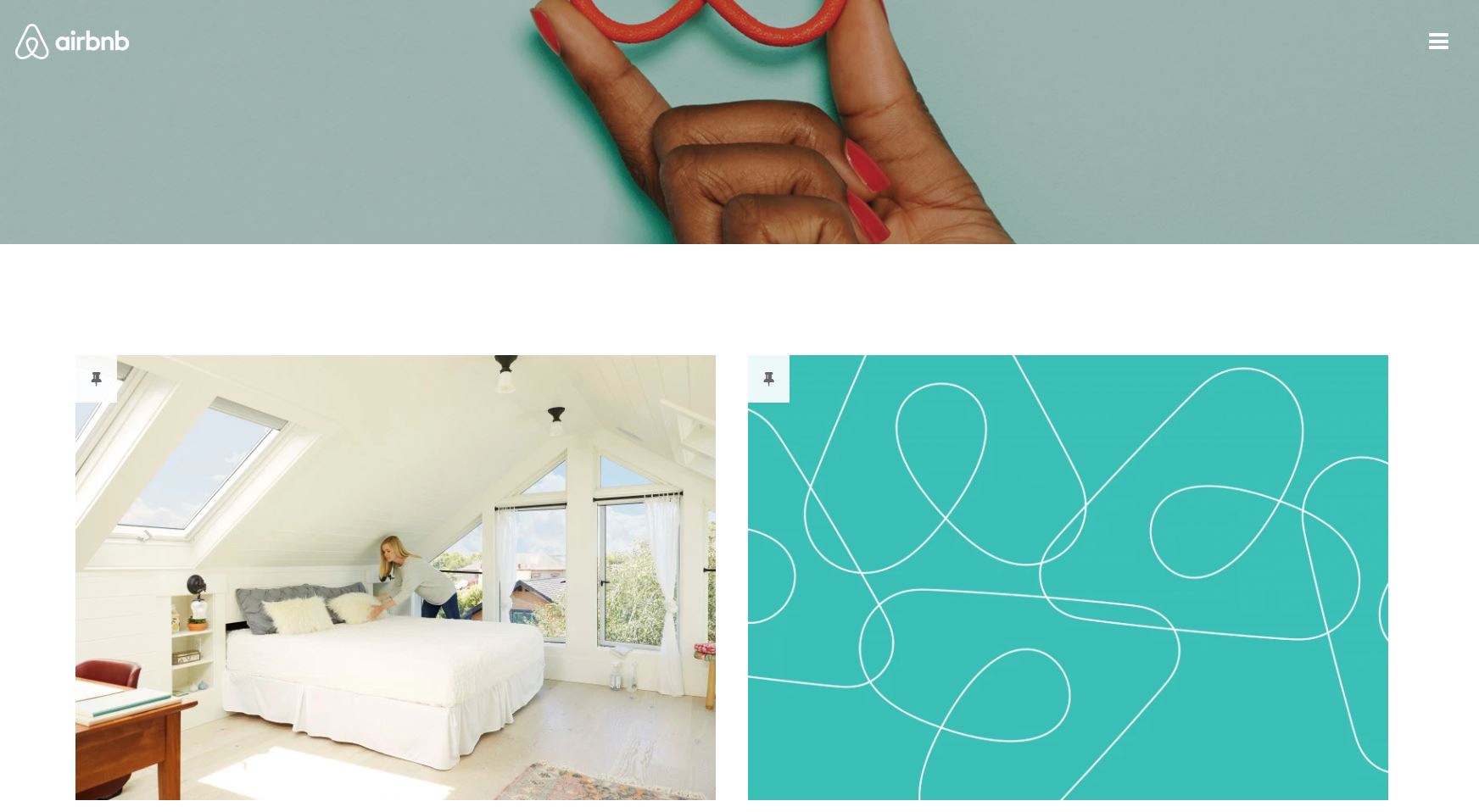 airbnb pinned images