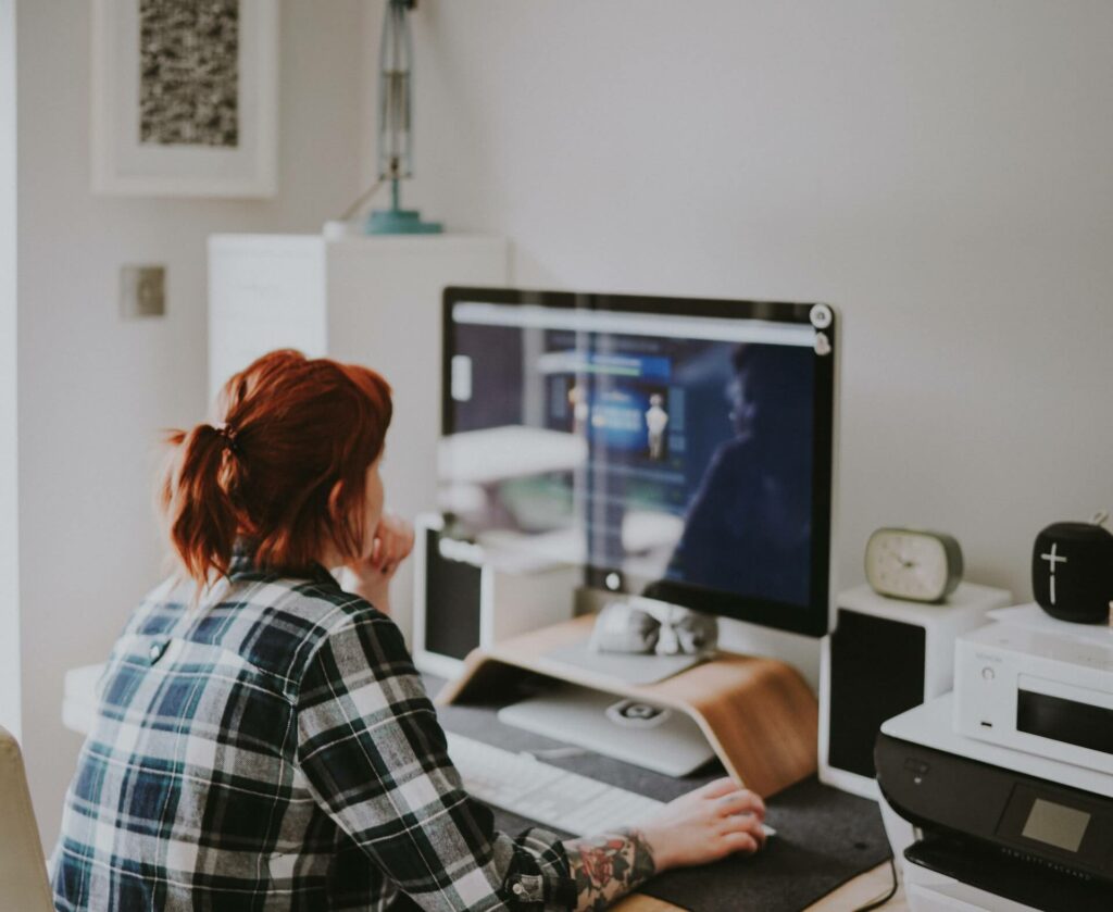 Woman Working