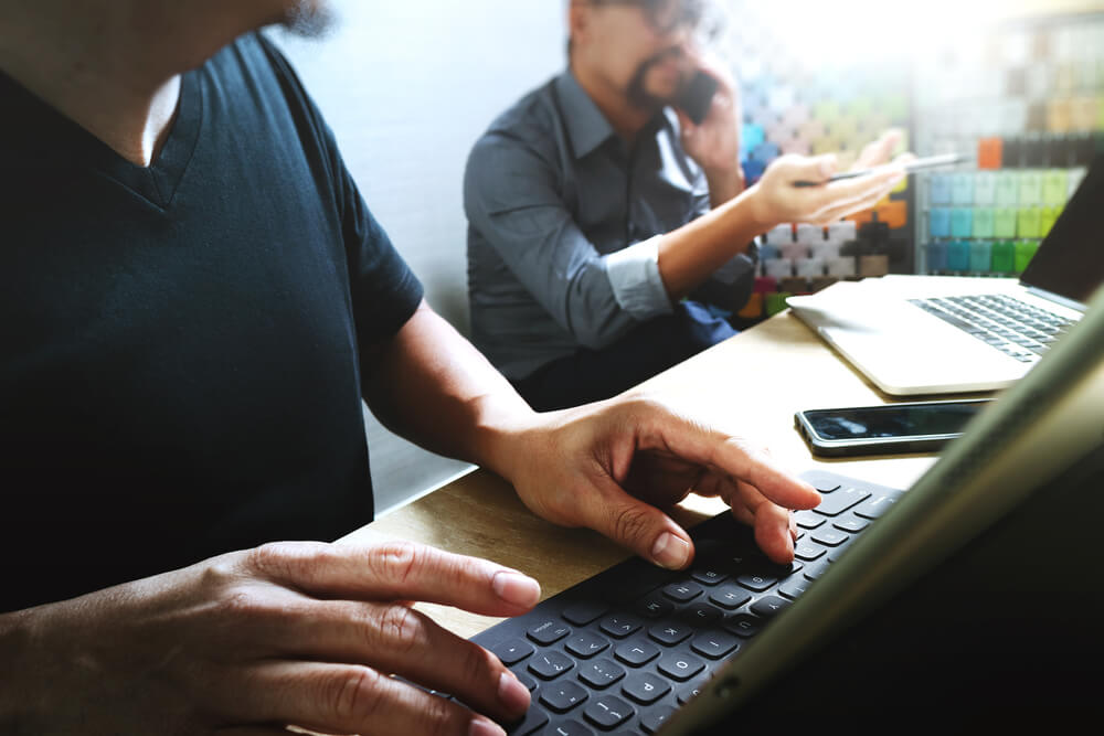 Perth web development agency working together