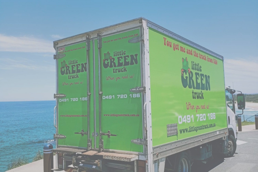 green truck