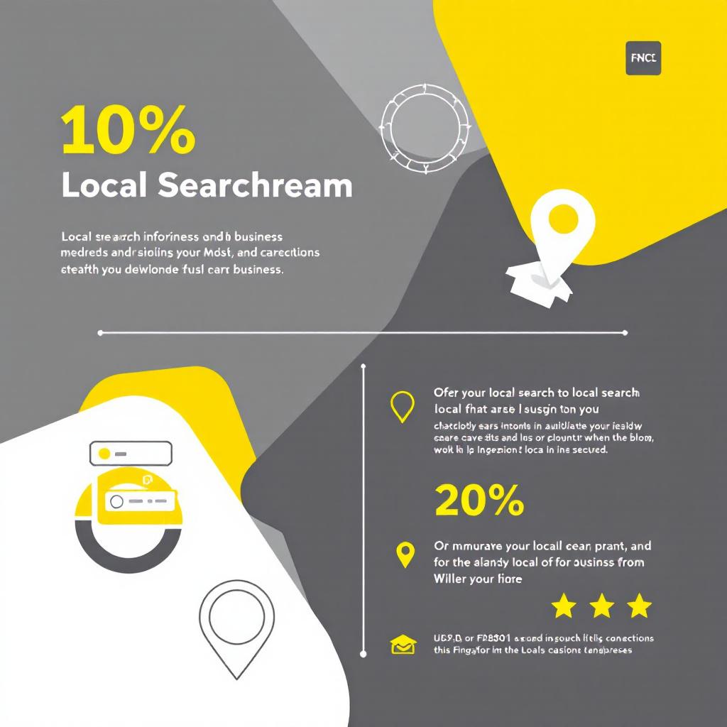 Local SEO statistics infographic for plumbers