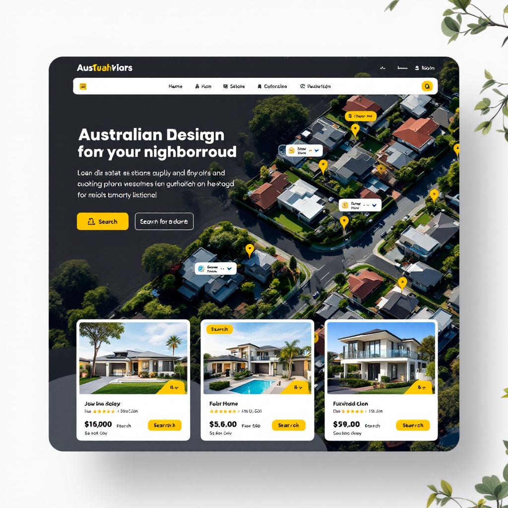 Australian suburb location pages for real estate SEO