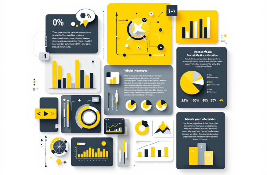 Featured image: social media infographic design concept