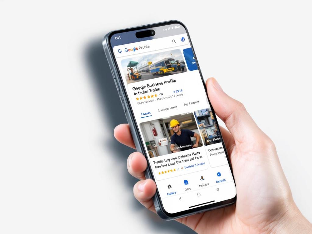 Google Business Profile for tradie business