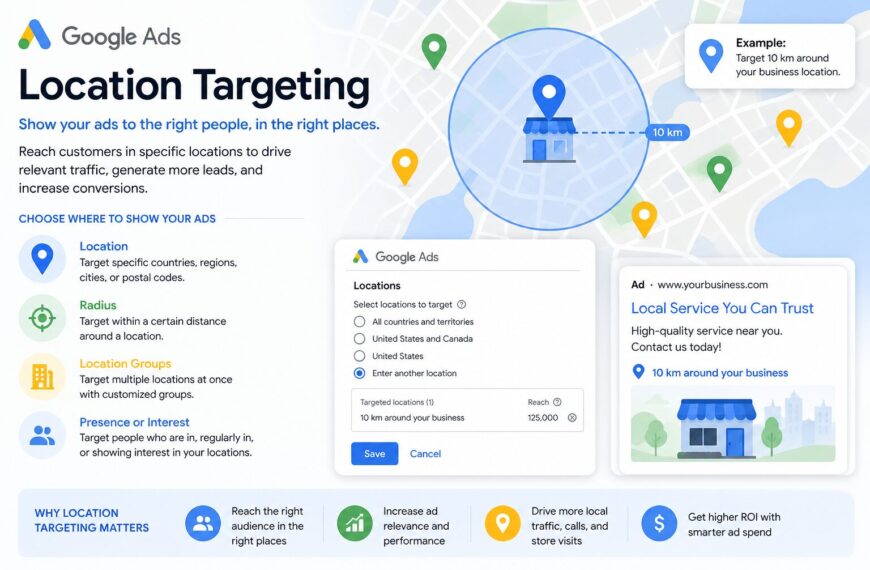 Google Ads location targeting